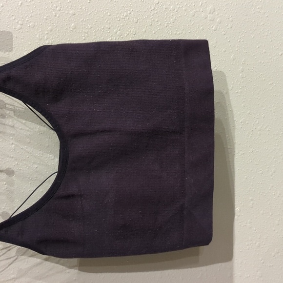 Out From Under For Urban Outfitters Elastic Strap Strappy Tank Crop Top Small - Picture 2 of 5